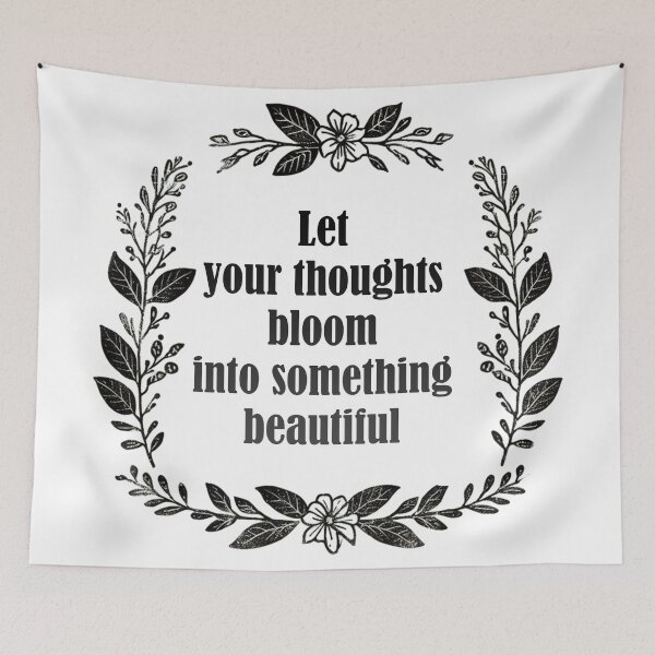 Item preview, Let Your Thoughts Bloom – Beautiful Floral Journals designed and sold by Meemaart.