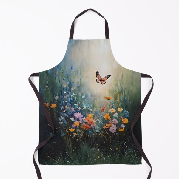 Item preview, Butterfly Flying Towards The Light In A Dream Garden designed and sold by Ciervo Primavera.