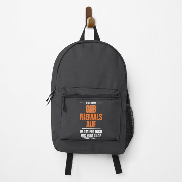 Item preview, Never give up - motivating, ironic and humorous statement for self-confident people designed and sold by SVALANART.
