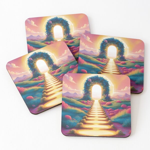Item preview, Experience Greetings in a New Dimension - Surreal Portal Design designed and sold by likeforcode.