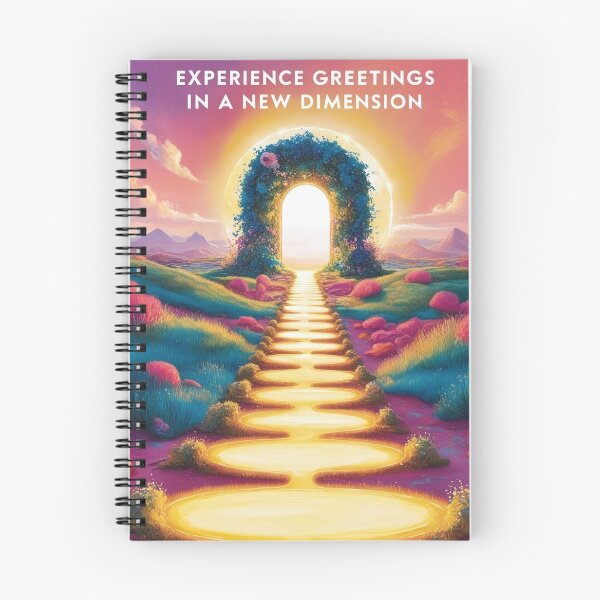 Item preview, Experience Greetings in a New Dimension - Surreal Portal Design designed and sold by likeforcode.