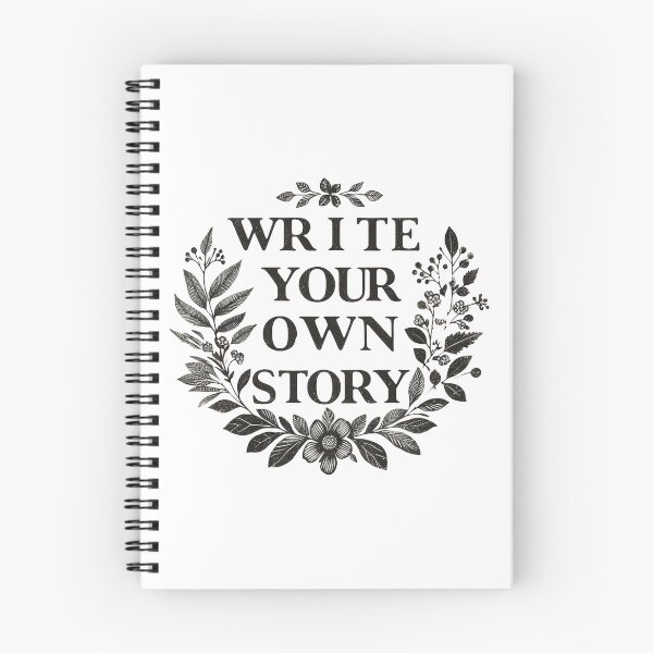 Item preview, Write Your Own Story – Empowering Floral Journals designed and sold by Meemaart.