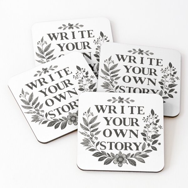 Item preview, Write Your Own Story – Empowering Floral Journals designed and sold by Meemaart.