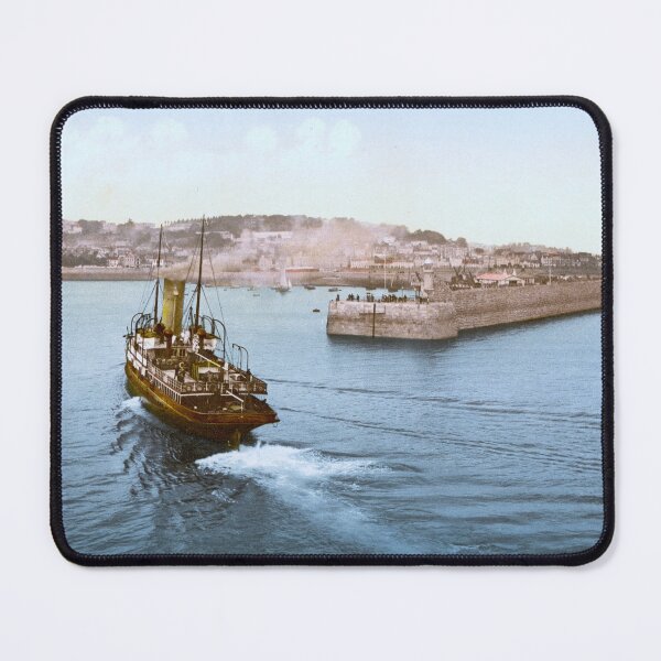 Item preview, Boat arriving in Guernsey designed and sold by 19th Century in Color.