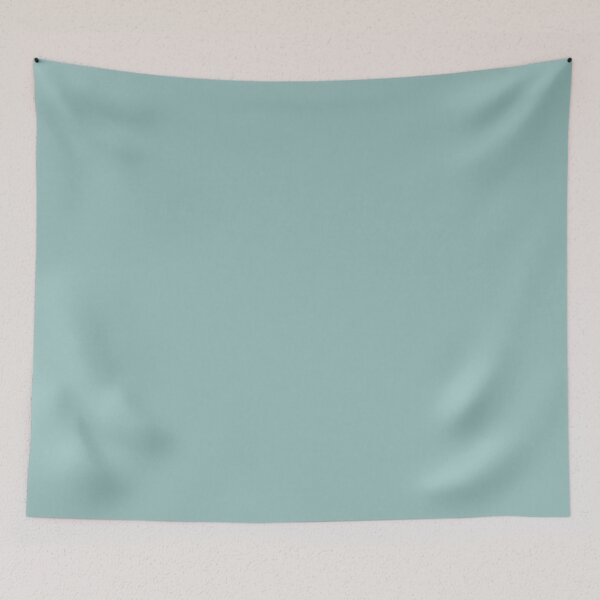 Item preview, Muddy Teal Green Solid Color designed and sold by BleuAbstracts.