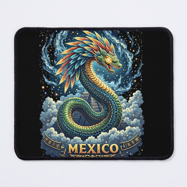 Item preview, The feathered serpent Quetzatcoatl, Mexico designed and sold by visualarte.