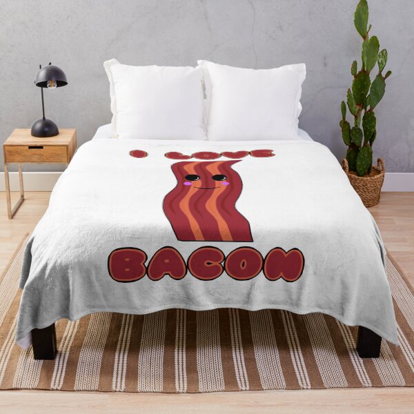 Item preview, I Love Bacon (White) designed and sold by IKDG.