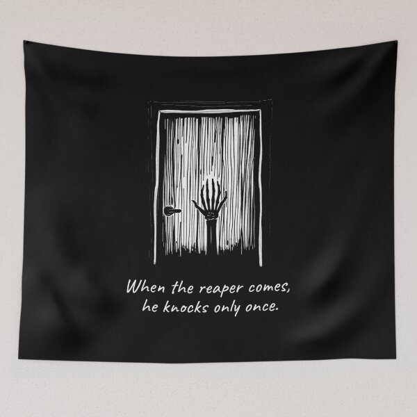 Item preview, Death Knocks Once designed and sold by 442workshop.