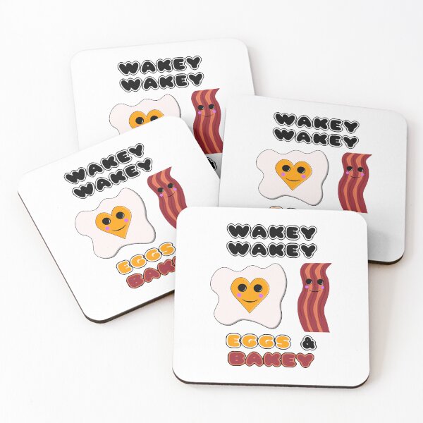 Item preview, Wakey Wakey Eggs & Bakey (White) designed and sold by IKDG.