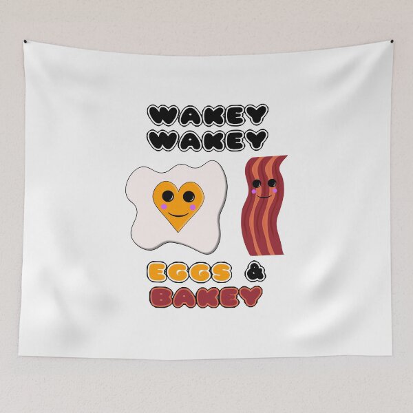 Item preview, Wakey Wakey Eggs & Bakey (White) designed and sold by IKDG.