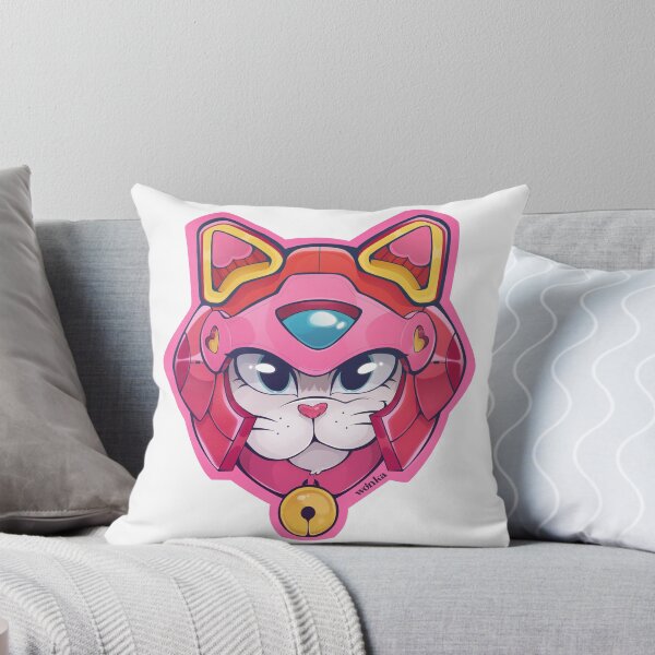 Item preview, Pink Robocat designed and sold by WONKAMON.