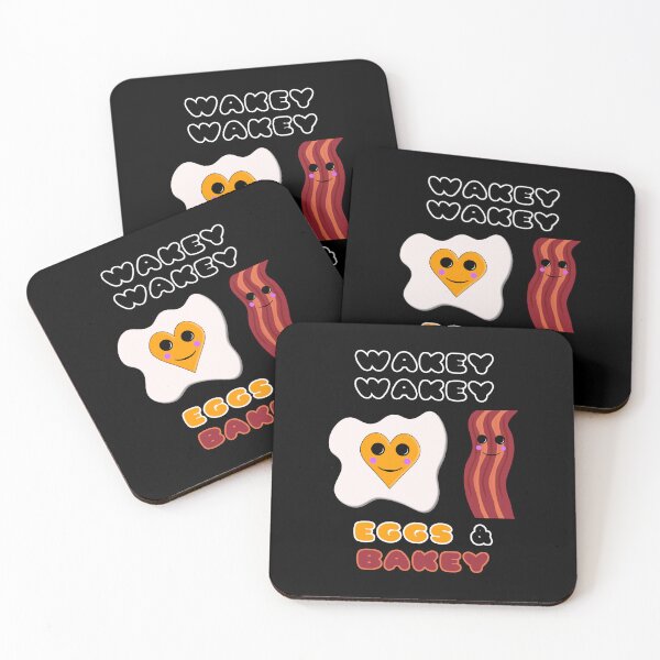 Item preview, Wakey Wakey Eggs & Bakey (Black) designed and sold by IKDG.