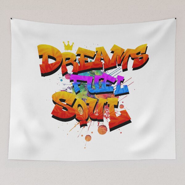 Item preview, Dreams Fuel Souls – Inspirational Motivational Quote Design designed and sold by AP_1979.
