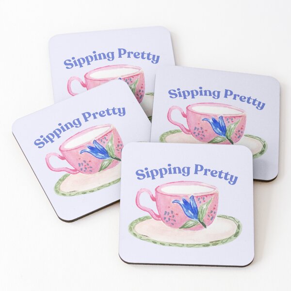 Item preview, Sipping Pretty Teacup designed and sold by JLSiegleStudio.