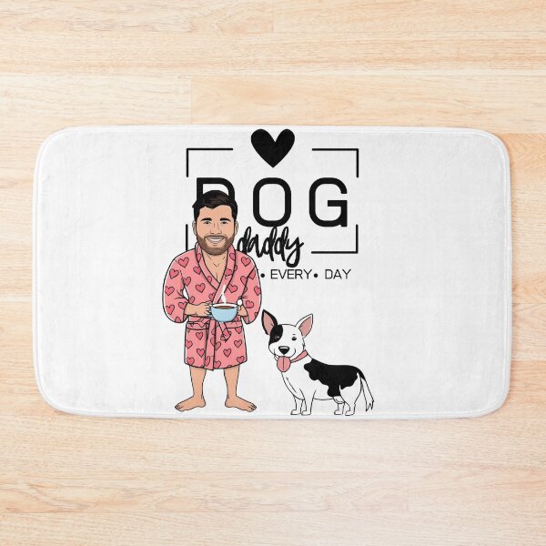 Item preview, Dog Dad All Day Every Day – Cozy Morning with an Australian Cattle Dog designed and sold by GoodyPaws.