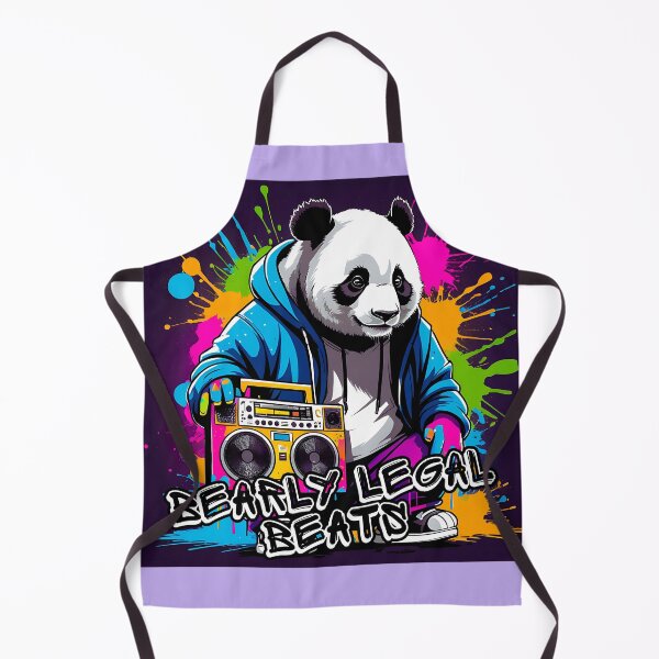 Item preview, Boom Box Panda Street Art Graffiti designed and sold by Dino-Lune.