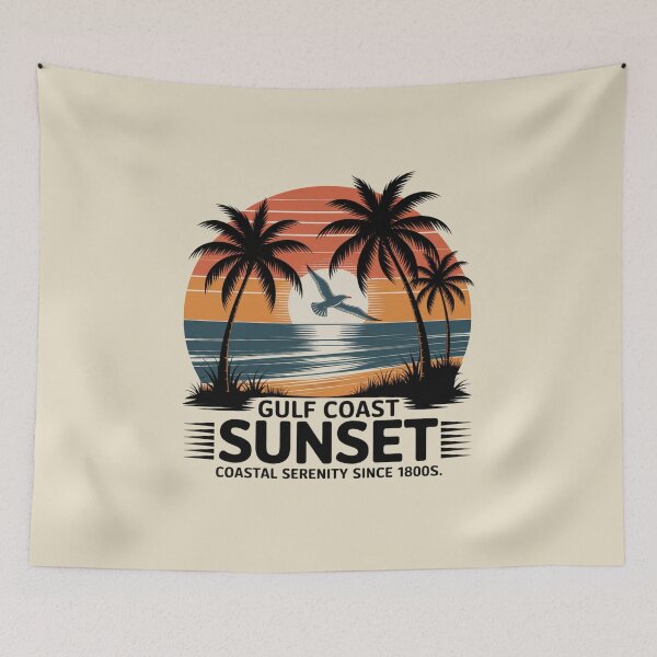 Item preview, Gulf Coast Sunset designed and sold by SignumShop.