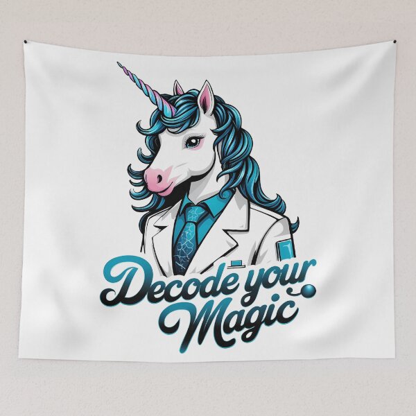 Item preview, Decode Your Magic – BioTech Unicorn designed and sold by zoughlal.