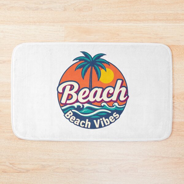 Item preview, Vibrant Beach Vibes Logo with Palm Tree and Sunset designed and sold by Cloud-Riders.