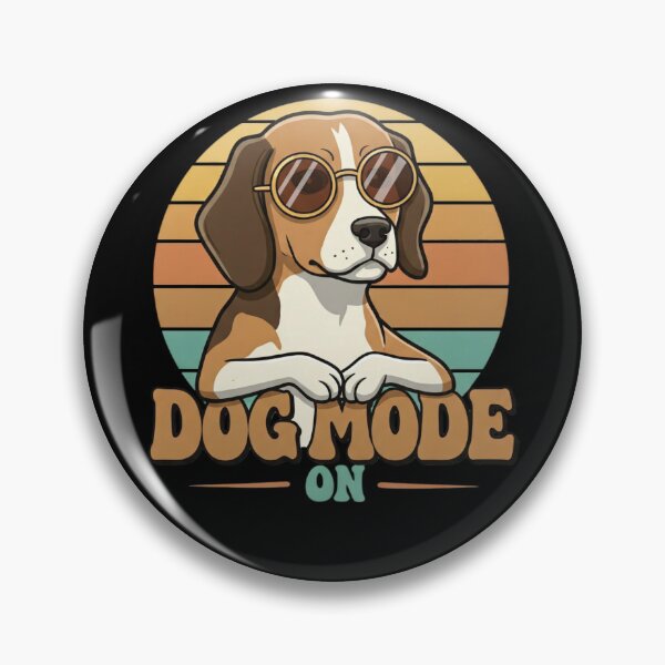 Item preview, Dog Mode On | Playful and Fun Pet Lover Graphic designed and sold by Tw1nsAIArt.