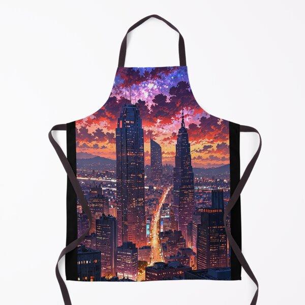 Item preview, City at sunset designed and sold by ArtCraftLab.