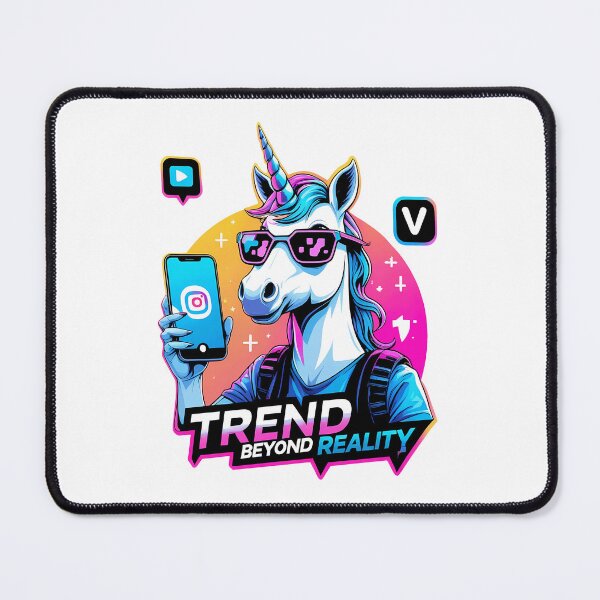 Item preview, Trend Beyond Reality – Digital Influencer Unicorn designed and sold by zoughlal.