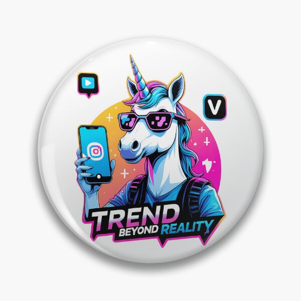 Item preview, Trend Beyond Reality – Digital Influencer Unicorn designed and sold by zoughlal.