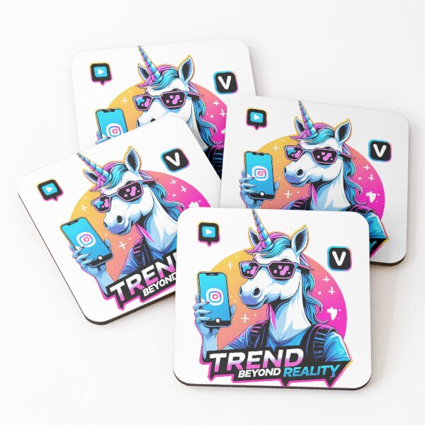 Item preview, Trend Beyond Reality – Digital Influencer Unicorn designed and sold by zoughlal.