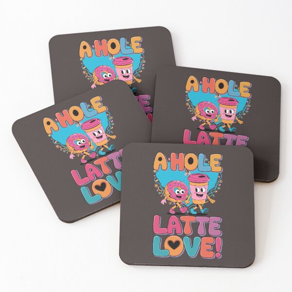 Item preview, Cute Donut And Coffee designed and sold by GrumpyFella.