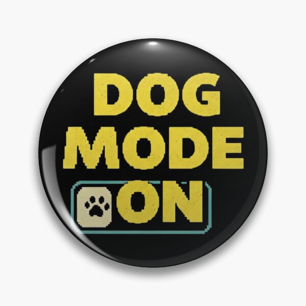 Item preview, Dog Mode On | Playful and Fun Pet Lover Graphic designed and sold by Tw1nsAIArt.