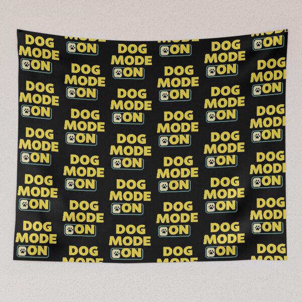 Item preview, Dog Mode On | Playful and Fun Pet Lover Graphic designed and sold by Tw1nsAIArt.