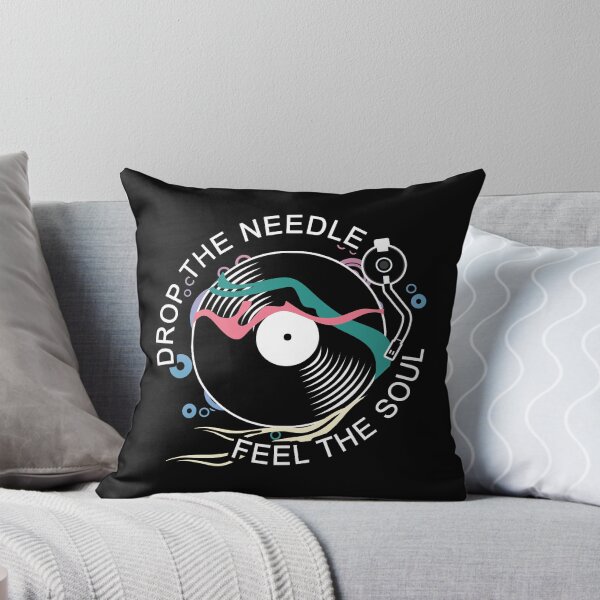 Item preview, Drop the Needle Feel the Soul – Vinyl DJ Turntable Music Lover designed and sold by Dmetalx Art Apparel.