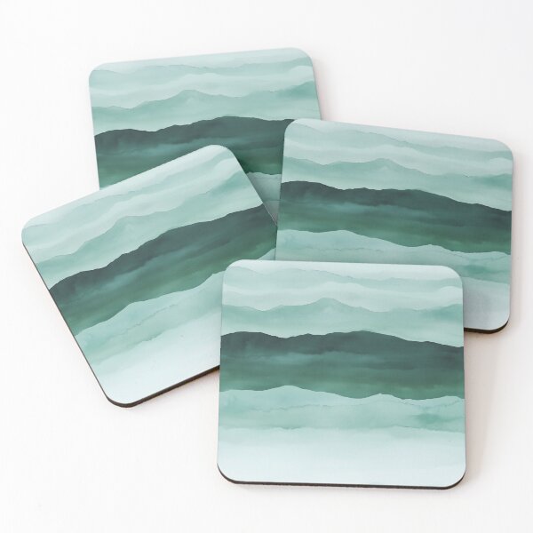 Item preview, Aventurine Ombre Wavelines designed and sold by Boddicca.