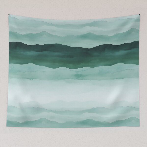 Item preview, Aventurine Ombre Wavelines designed and sold by Boddicca.
