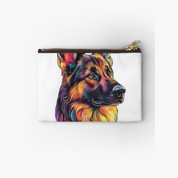 Item preview, Bueatiful German Shepherd Tattoo Sticker Colorful designed and sold by Media-DK.