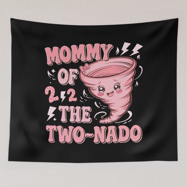 Item preview, Mommy of the Two-nado Tornado Theme 2nd Birthday designed and sold by InklingIris.