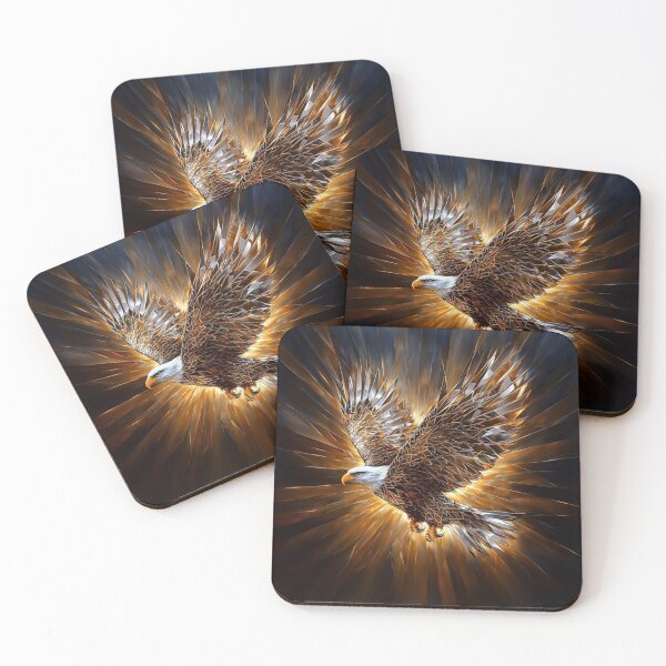 Item preview, Majestic Abstract Eagle in Flight designed and sold by ArctiveStudio.
