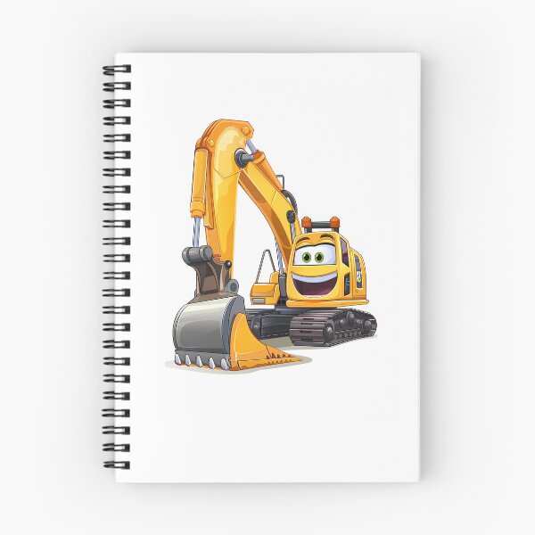 Item preview, Excavator Digital Print: Dig into Imagination! designed and sold by Kids Art 4U.