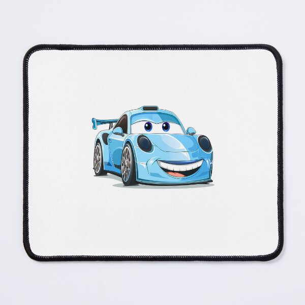 Item preview, Smiling Cartoon Car Print: A Perfect Gift Idea for Kids' Nursery Room Decor! designed and sold by Kids Art 4U.