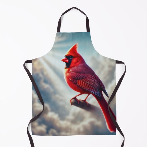 Item preview, Red Cardinal Bird Sign designed and sold by BackgroundND.