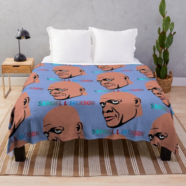 Item preview, Samuel L Jackson illustration designed and sold by ZooStateofMind.