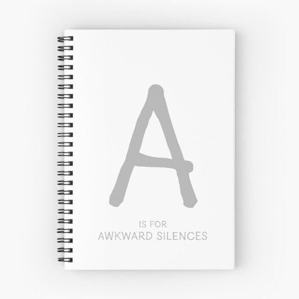 Item preview, A is for Awkward Silences designed and sold by Orange-Socks.