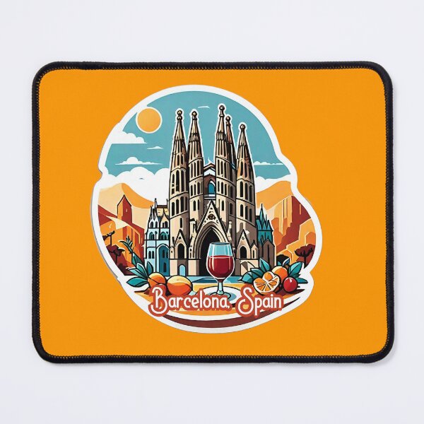 Item preview, Barcelona Spain Sticker designed and sold by Devo07.
