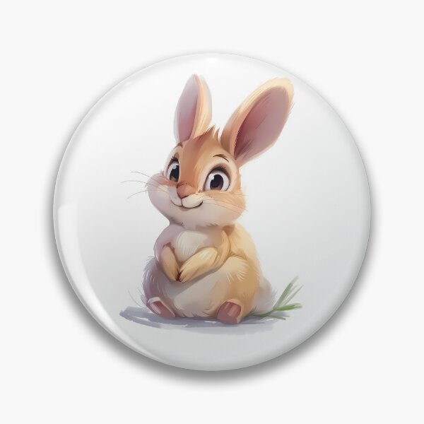 Aperçu de l'œuvre  Illustration De Lapin De Dessin Animé Adorable créée et vendue par Kids Art 4U.