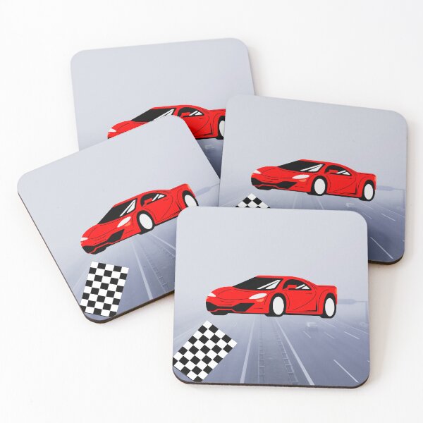 Item preview, Red car designed and sold by ArtsOfWonder.