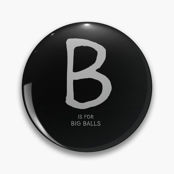 Artikelvorschau, B steht für Big Balls entworfen und verkauft von Orange-Socks.