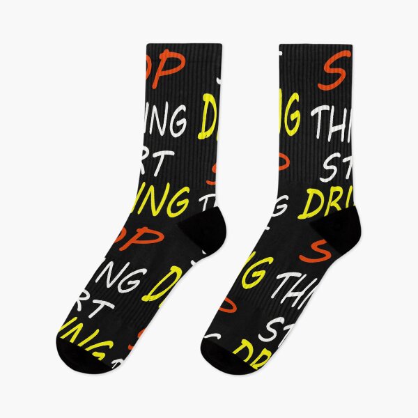 Item preview, STOP THINKING START DRINKING slogan  designed and sold by MKNDESIGN.