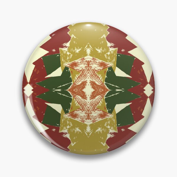 Item preview, Autumnal Triangle Geometric Motif designed and sold by LostInTheBlooms.