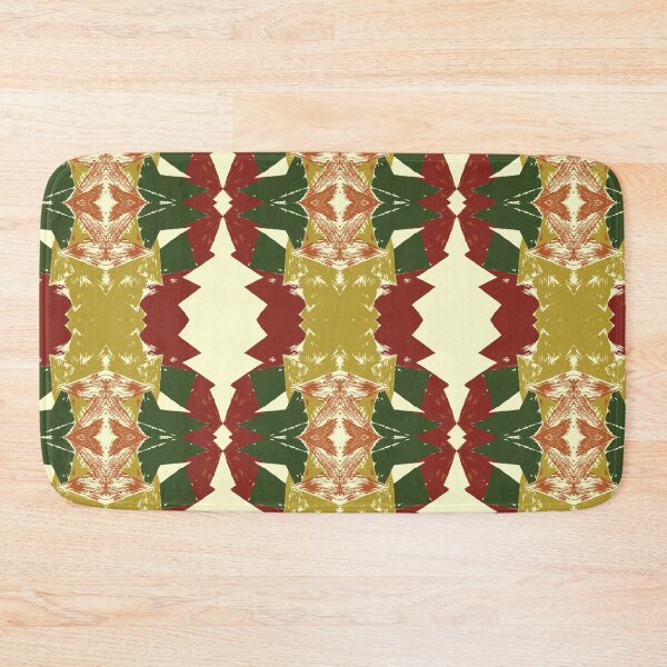 Item preview, Autumnal Triangle Geometric Motif designed and sold by LostInTheBlooms.