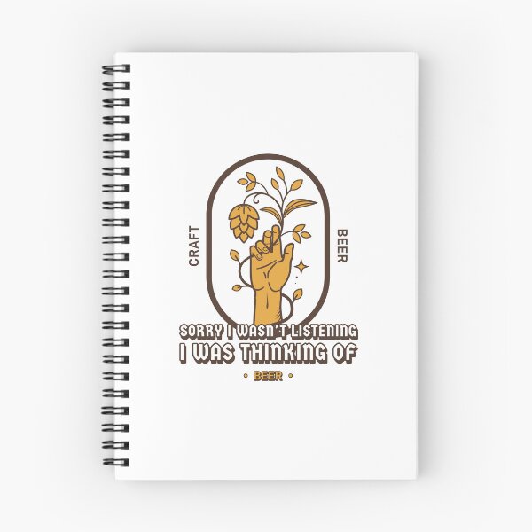 Item preview, Thinking About Craft Beer (Palm) designed and sold by Woodlawn Designs LLC.